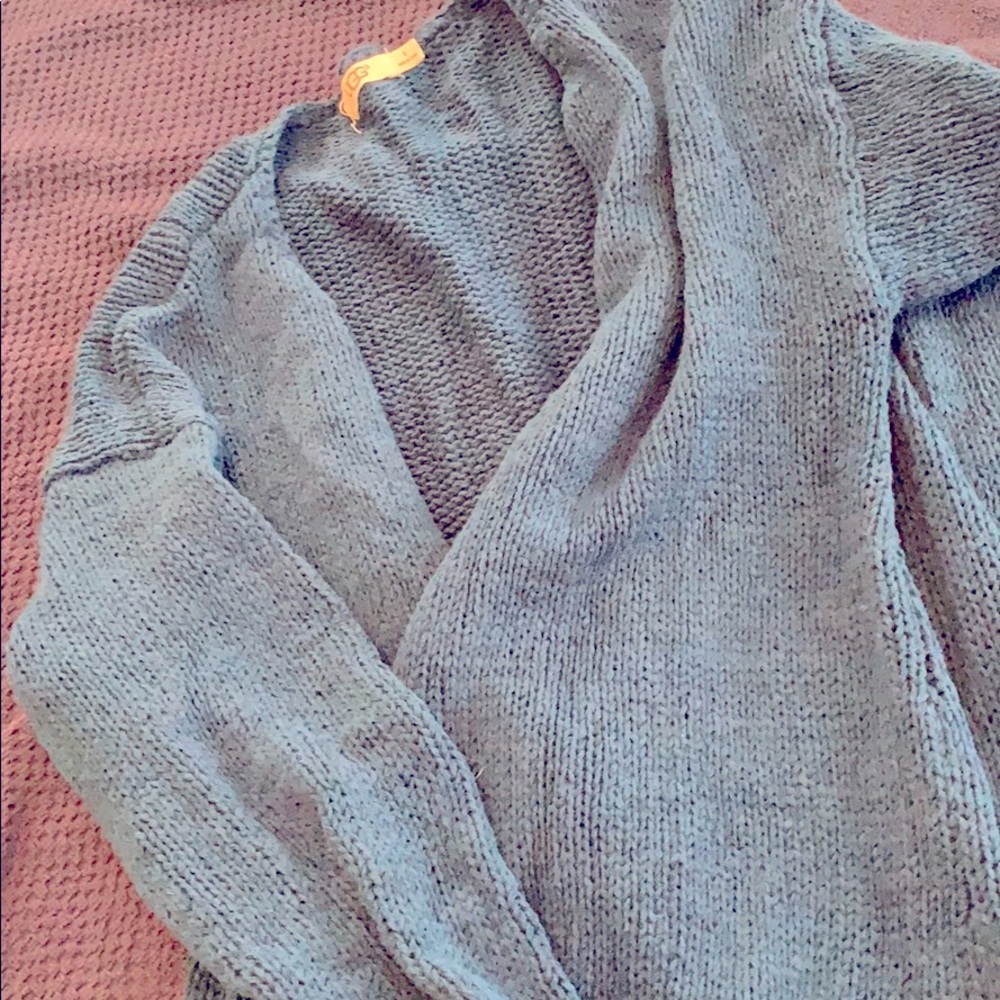 Teal Ugg Cardigan